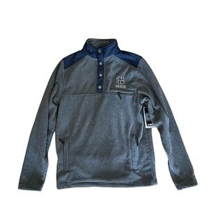 Colosseum Men's Notre Dame 1/4 Snap Fleece Jacket